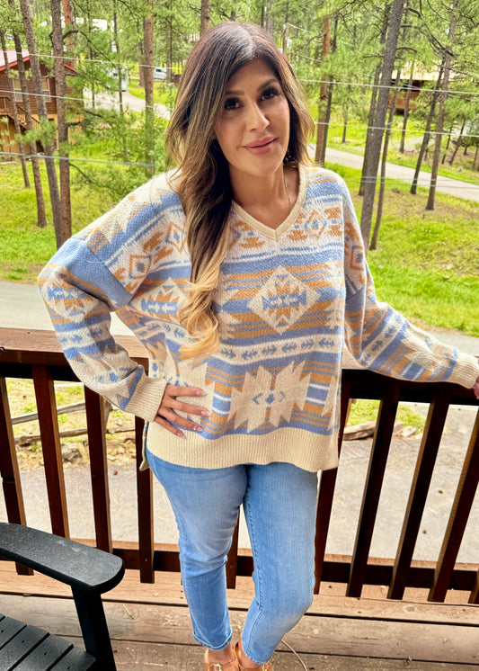 Santa Fe Aztec Sweater