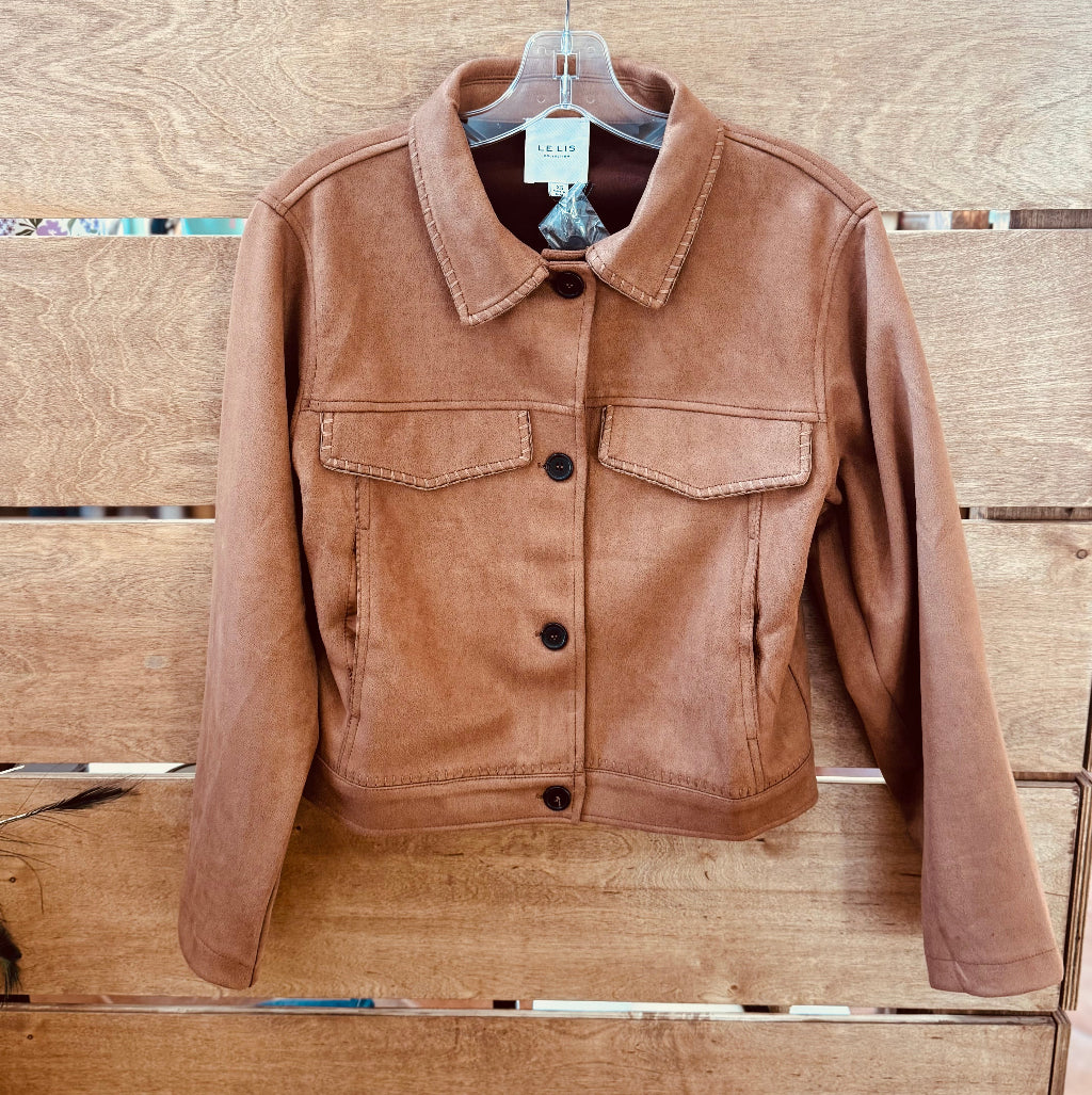 The Saddle Tan Suede Jacket